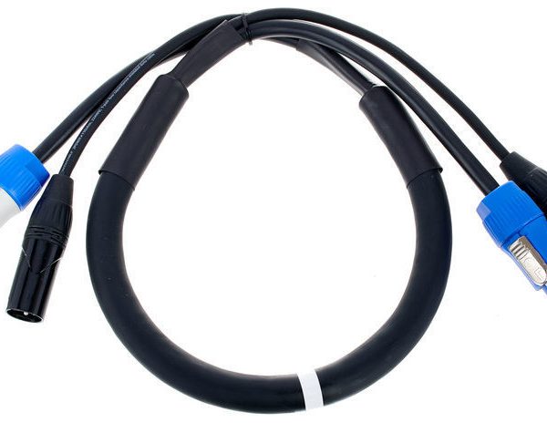 Powercon & DMX Loom 5m