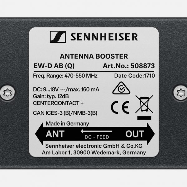 Sennheiser EW-D AB Inline Antenna Booster