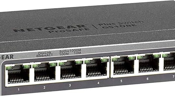Netgear ProSafe Plus 8 Port Switch GS108E
